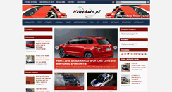 Desktop Screenshot of newsauto.pl